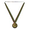 Image 2 : MAGIC JOHNSON SIGNED 1992 BARCELONA OLYPMIC REPLICA GOLD MEDAL USA DREAM TEAM (BECKETT COA)