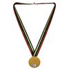 Image 3 : MAGIC JOHNSON SIGNED 1992 BARCELONA OLYPMIC REPLICA GOLD MEDAL USA DREAM TEAM (BECKETT COA)