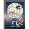 Image 1 : E.T CAST SIGNED 8 X 10 (RA COA)