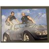 Image 1 : PAUL WALKER AND VIN DIESEL SIGNED FAST AND THE FURIOUS 8 X 10 (RA COA)