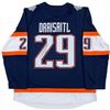 Image 1 : LEON DRAISAITL SIGNED EDMONTON OILERS REVERSE RETRO JERSEY (FANATICS COA)