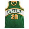 Image 3 : GARY PAYTON SIGNED SEATTLE SUPERSONICS BASKETBALL JERSEY (BECKETT COA)