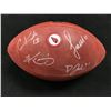 Image 1 : ARIZONA CARDINALS GAME USED FOOTBALL MULTI SIGNED (CARDINALS COA)