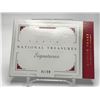 Image 2 : PANINI #25 KENYAN DRAKE NATIONAL TREASURES SIGNATURES NUMBERED 41/99