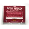 Image 3 : PANINI # BK-PP  SIGNED PATRICK PETERSON  PLAYBOOK NUMBERED 12/49