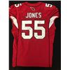 Image 1 : CHANDLER JONES FRONT/BACK SIGNED GAME USED CARDINALS JERSEY (PSA DNA/ CARDINALS COA)