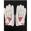 Image 1 : CHRISTIAN KIRK DUAL SIGNED GAME USED FOOTBALL GLOVES (CARDINALS COA)