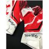 Image 2 : PATRICK PETERSON DUAL SIGNED GAME USED FOOTBALL GLOVES (CARDINALS COA)