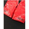 Image 2 : DANDRE HOPKINS DUAL SIGNED GAME USED FOOTBALL GLOVES (CARDINALS COA)