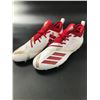 Image 1 : CHRISTIAN KIRK DUAL SIGNED GAME USED CLEATS (AUG 11TH 2018) CARDINALS COA