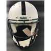 Image 3 : JU JU SMITH SCHUSTER SIGNED ON FIELD FULL SIZE STEELERS HELMET (TOTAL SPORTS COA)