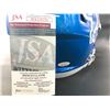 Image 3 : BILL SIMS SIGNED DETROIT LIONS FULL SIZE CHROME HELMET (JSA COA)