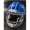 Image 4 : BILL SIMS SIGNED DETROIT LIONS FULL SIZE CHROME HELMET (JSA COA)
