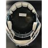 Image 5 : BILL SIMS SIGNED DETROIT LIONS FULL SIZE CHROME HELMET (JSA COA)