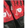 Image 2 : ARIZONA CARDINALS SIGNED GAME USED GLOVES