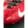Image 3 : LARRY FITZGERALD DUAL SIGNED GAME USED FOOTBALL CLEATS (CARDINALS COA)