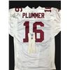 Image 1 : JAKE PLUMMER SIGNED GAME USED JERSEY AND USED TOWEL (CARDINALS COA)