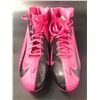 Image 1 : LARRY FITZGERALD DUAL SIGNED GAME USED FOOTBALL CLEATS (CARDINALS COA)