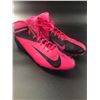 Image 2 : LARRY FITZGERALD DUAL SIGNED GAME USED FOOTBALL CLEATS (CARDINALS COA)