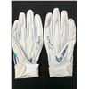 Image 1 : DAVID JOHNSON DUAL SIGNED CRUCIAL CATCH GAME USED GLOVES (CARDINALS COA)