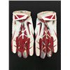 Image 1 : ARIZONA CARDINALS SIGNED GAME USED GLOVES