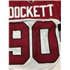 Image 2 : DARNELL DOCKETT  DUAL SIGNED GAME USED JERSEY AND GLOVES (MULTIPLE AUTHENTICATIONS)