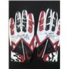 Image 1 : PATRICK PETERSON DUAL SIGNED GAME USED FOOTBALL GLOVES (CARDINALS COA)