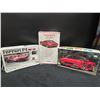 Image 1 : THREE COMPLETE FERRARI MODEL KITS