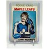 Image 1 : 1975 O PEE CHEE LANNY MACDONALD TORONTO MAPLE LEAFS ROOKIE CARD