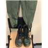 Image 3 : "Ivy + Bean Movie"  Bean stunt double miliary jumpsuit with pair of boots