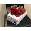 Image 2 : "Ivy + Bean Movie" Pair of Hero IVY red booties size US 1.5 brand name Elephantido