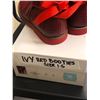 Image 3 : "Ivy + Bean Movie" Pair of Hero IVY red booties size US 1.5 brand name Elephantido