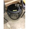 Image 3 : "Ivy + Bean Movie" IVY's backyard set of 2 patio chairs with glass top plant stand side table