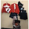 Image 1 : "Ivy + Bean Movie" Hero Nancy complete outfits - includes 4 red blazers/ 5 skirts/ bike shorts/ 3 ta