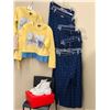 Image 2 : "Ivy + Bean Movie" Vanessa complete outfits - includes 6 pants/ 4 sweatshirts & pair of silver sneak