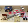 Image 1 : "IVY+Bean Movie" Group of Ivy and Bean contents - includes plastic swords, fishing rods/ artificial;