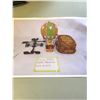 Image 2 : "IVY+Bean Movie" Beans tree house contents - includes wooden basket/ metal rooster roof mount and de
