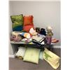 Image 1 : "IVY+Bean Movie" Beans bedroom content - large group assorted cushions/ pillows and stuffed toys