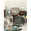 Image 3 : "IVY+Bean Movie" Large group of kitchenware-  includes cooking pots /cutlery/ plates / glass bottles