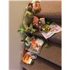 Image 2 : "Ivy + Bean Movie"   Bean's bedroom content - Includes Stuffed toys, dolls, wicker basket.