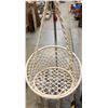 Image 2 : "Ivy + Bean Movie"  - White Hanging chair.