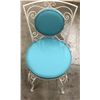 Image 2 : "Ivy + Bean Movie"  Trantz Backyard - Set of six Patio chairs with glass top patio table (Table appr