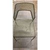 Image 2 : "Ivy + Bean Movie"  - Set of four metal patio chair with metal round table (Table approximately 3ft 