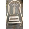 Image 2 : "Ivy + Bean Movie"  - Set of four patio chair with glass top round table (Table approximately 40in d