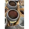 Image 2 : "Ivy + Bean Movie"  - pallet of assorted size ceramic planters (Approximately 8 pieces)