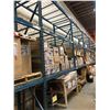 Image 1 : Blue Warehouse Pallet racking - includes Seven vertical uprights , 18 horizontal beams and 18 mesh d