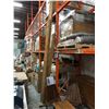 Image 2 : Orange Warehouse Pallet racking - includes Seven vertical uprights , 17 horizontal beams and 17 mesh