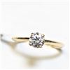 Image 3 : $800 10K White Moissanite Test Like Diamond Looks Better(0.5ct) Ring