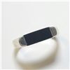 Image 2 : $100 Silver Black Onyx Ring