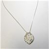 Image 2 : $90 Silver 2 Sepreable Heart With 24" Necklace